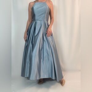 Adam Light Blue Maxi Dress